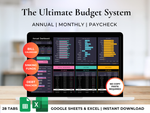 The Ultimate Budget System - Dark Mode