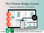 The Ultimate Budget System - Teal Green