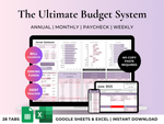 The Ultimate Budget System - Purple