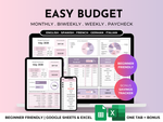 Simple Budget Planner (Purple) 1
