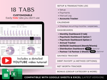 Paycheck Budget 4.0 - 18 customizable tabs