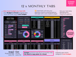 Ultimate Financial Planner Bundle (Dark Mode) 5
