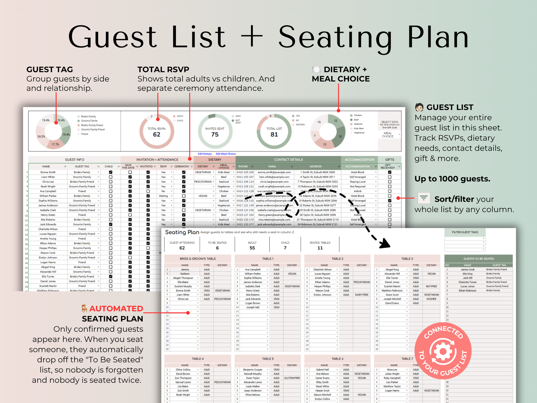 Ultimate Wedding Planner Sage - checklist