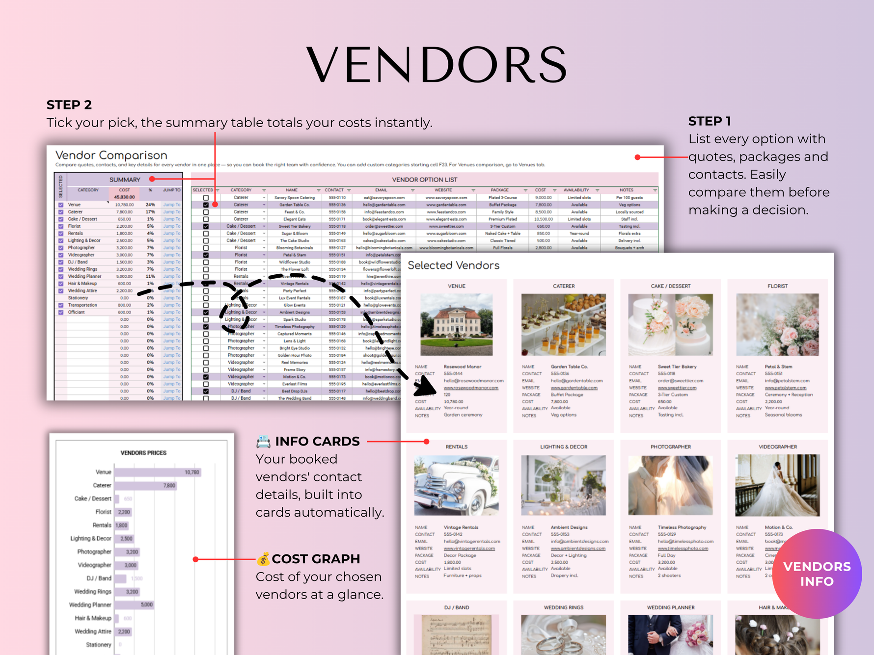 Ultimate Wedding Planner Purple - vision board