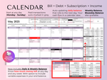 Paycheck Budget 4.0 - bill calendar with daily and weekly balance