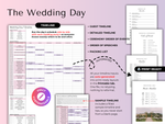 Ultimate Wedding Planner Purple - calendar