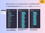 Ultimate Financial Planner Bundle (Dark Mode) 11
