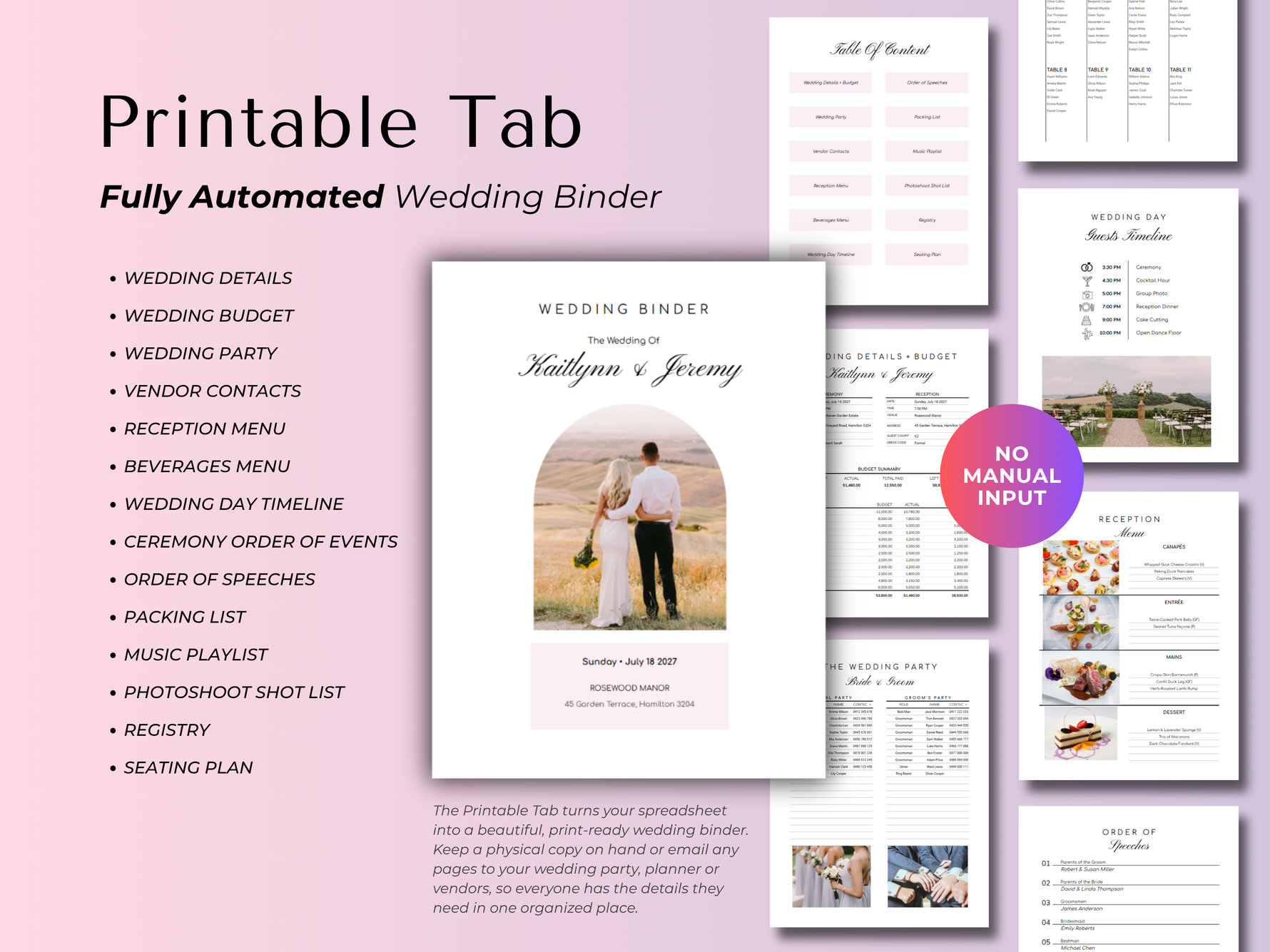 Ultimate Wedding Planner Purple - wedding party
