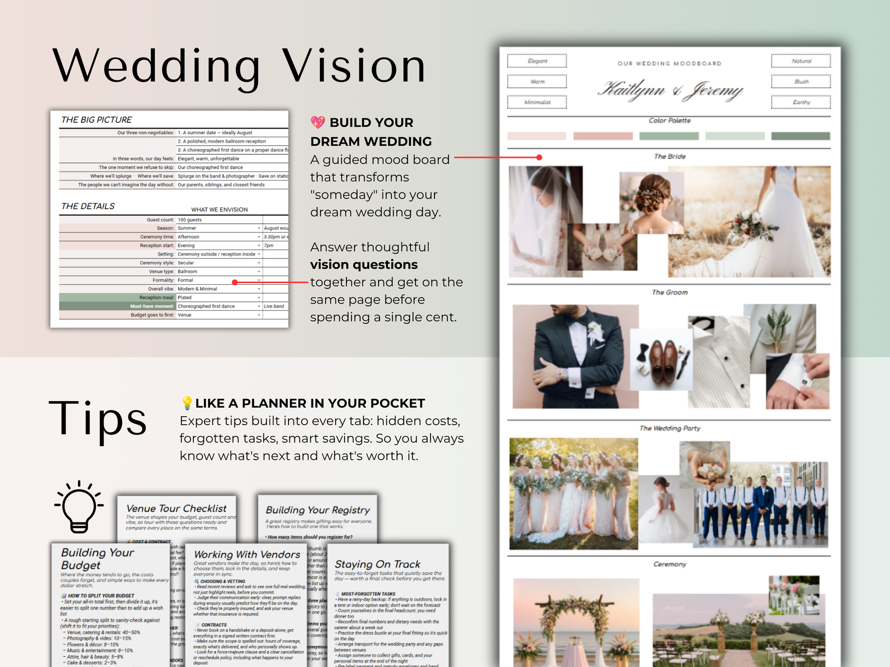 Ultimate Wedding Planner Sage - food and drinks