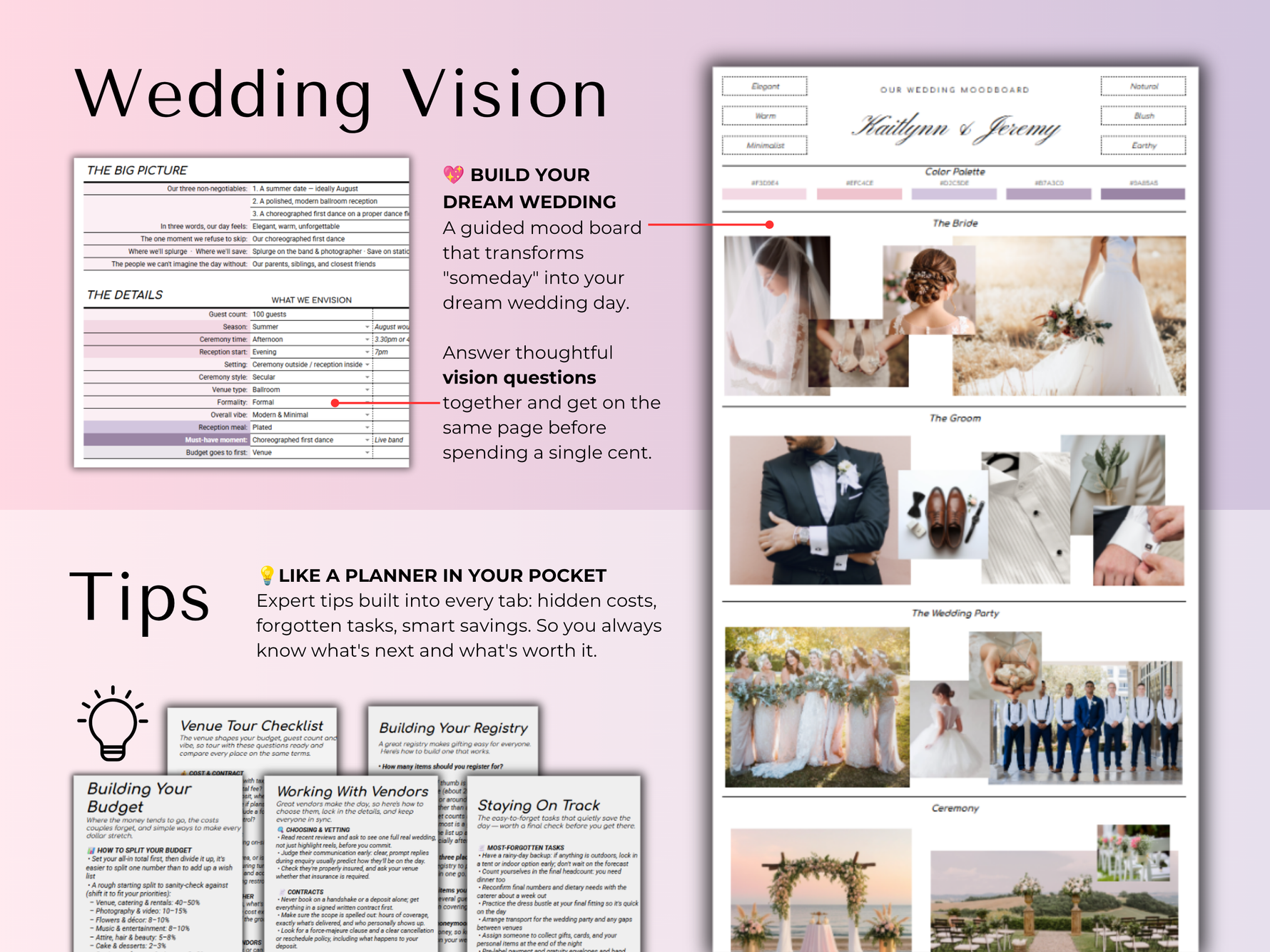 Ultimate Wedding Planner Purple - food and drinks