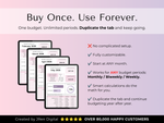 Buy once, use forever - duplicate the tab for unlimited periods