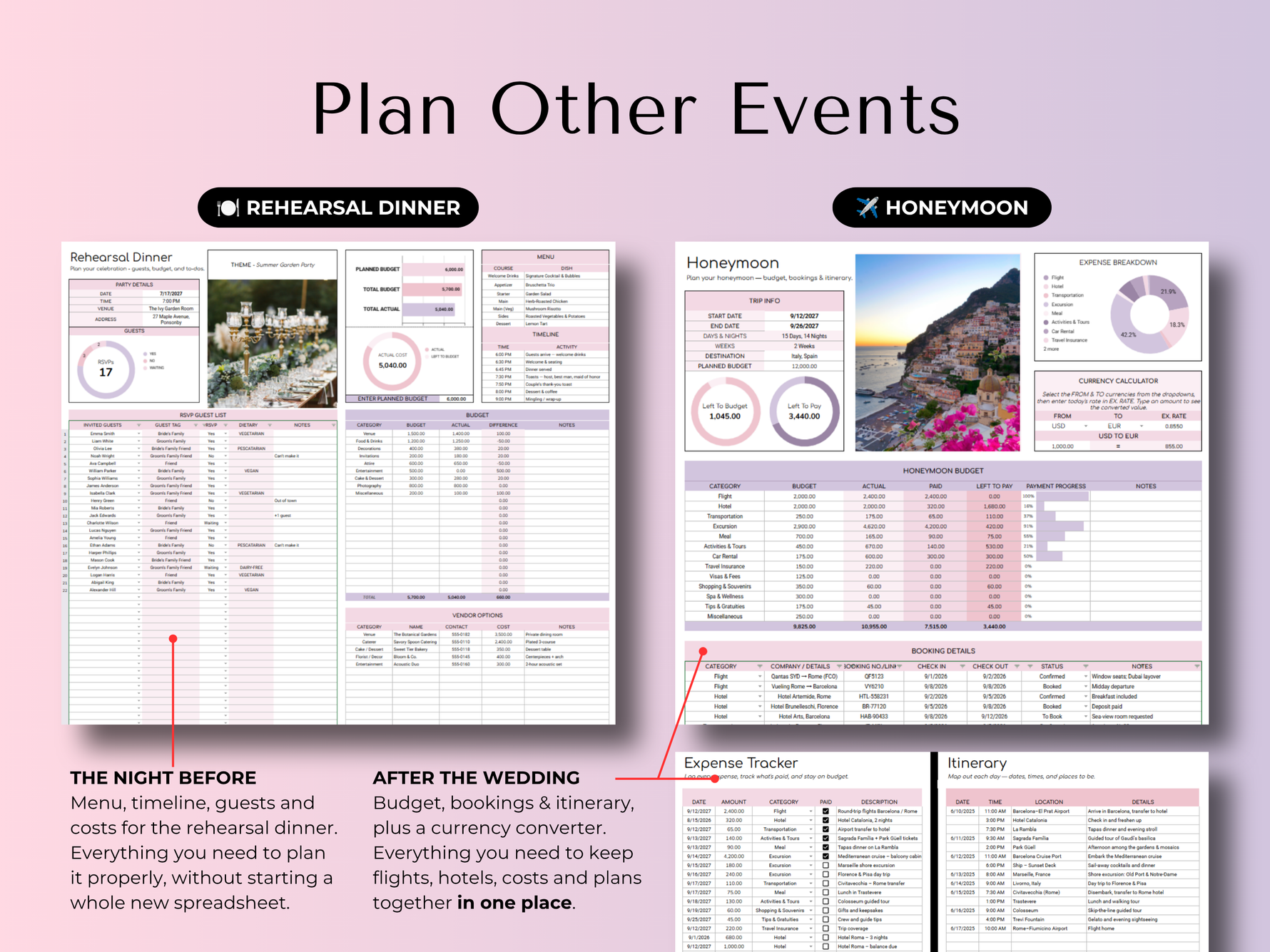 Ultimate Wedding Planner Purple - registry