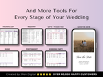 Ultimate Wedding Planner Purple - Canva layout builder bonus