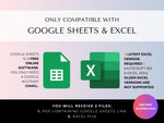 Book Tracker Spreadsheet Blue feature 15 by JRen Digital