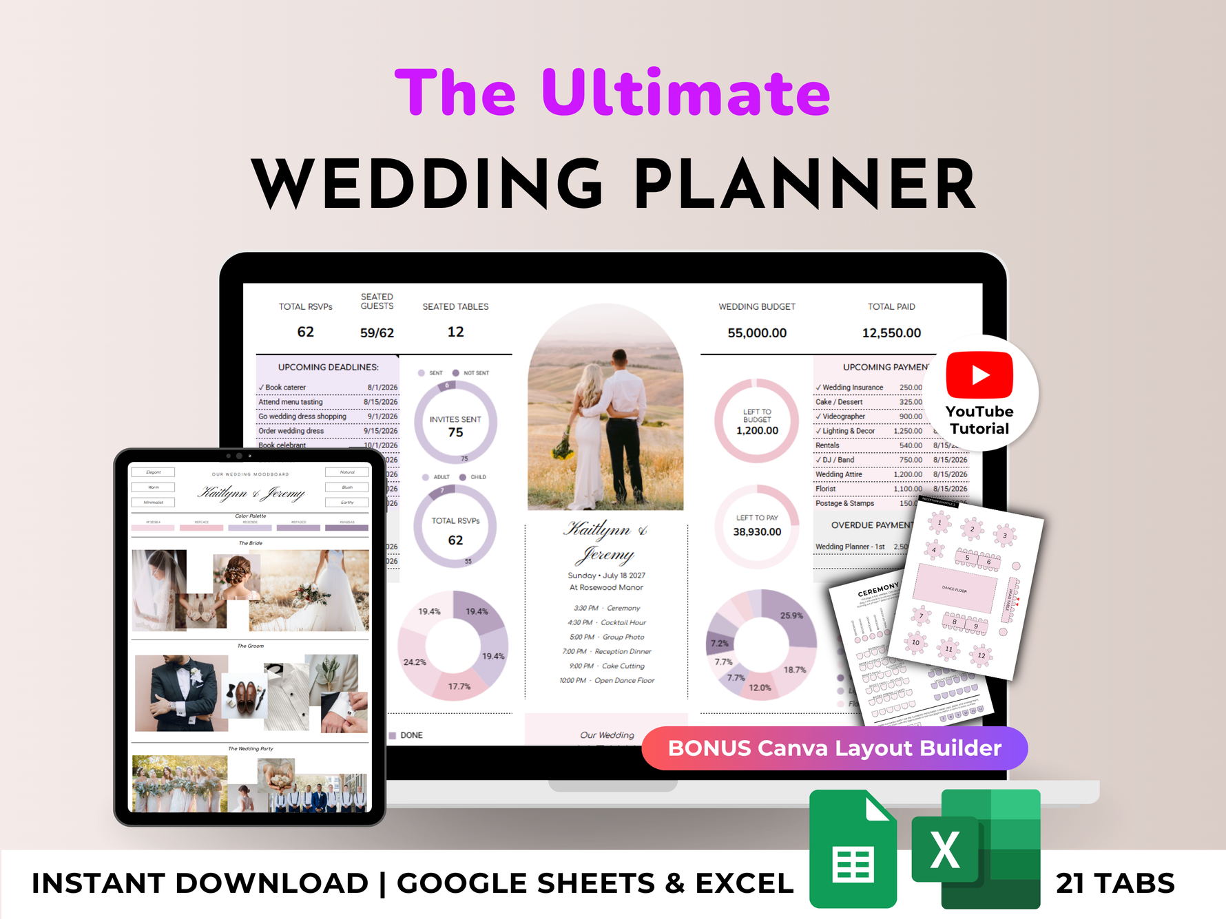 Ultimate Wedding Planner Sage - how to get started