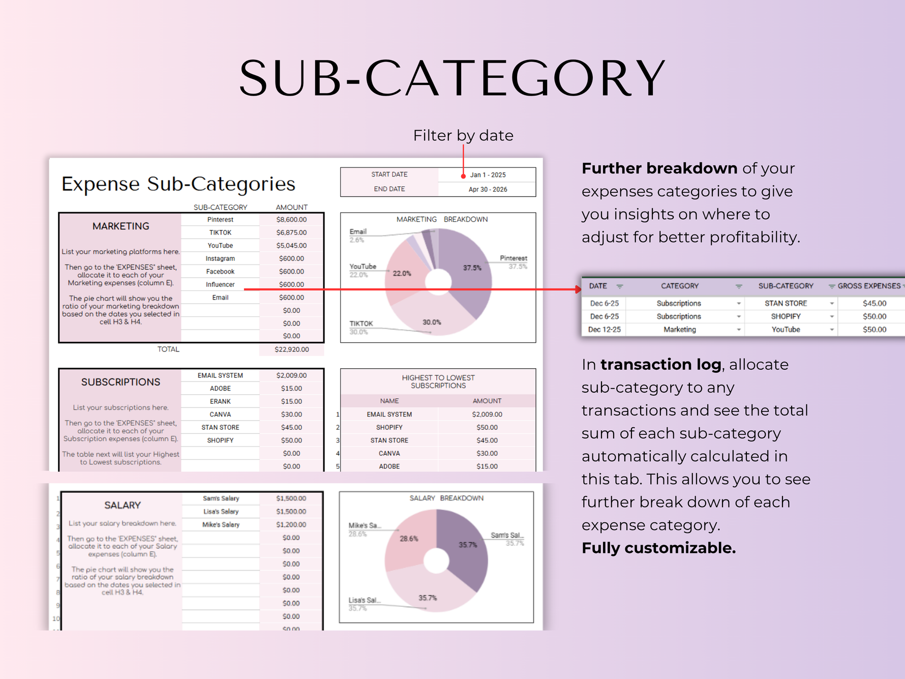 The Ultimate Small Business Budget Template - preview 12