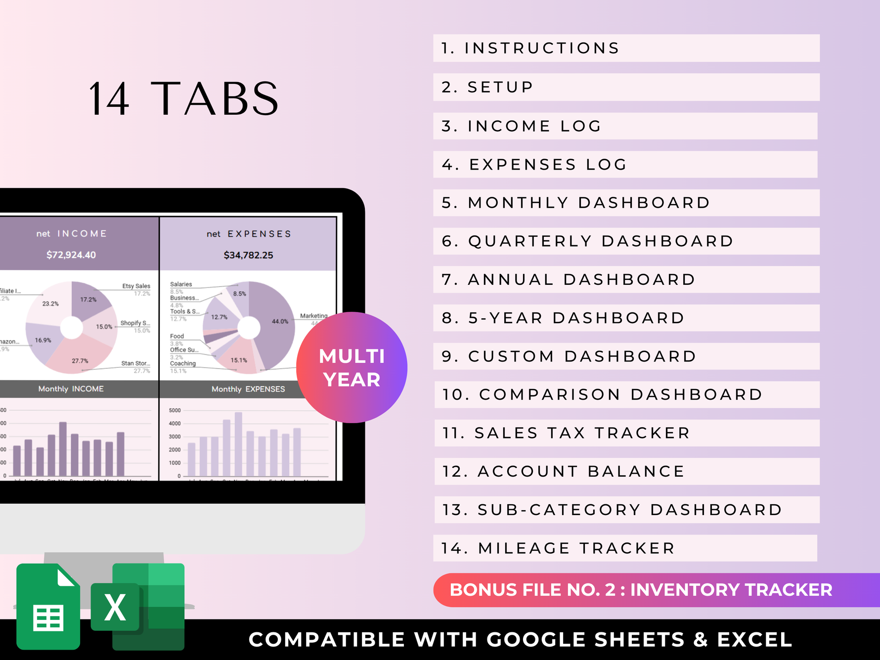 The Ultimate Small Business Budget Template - preview 2
