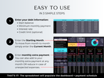 The Complete Debt Payoff Planner - Dark Mode - preview 2