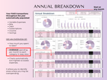 The Ultimate Budget System - Spreadsheet (Purple) - preview 7