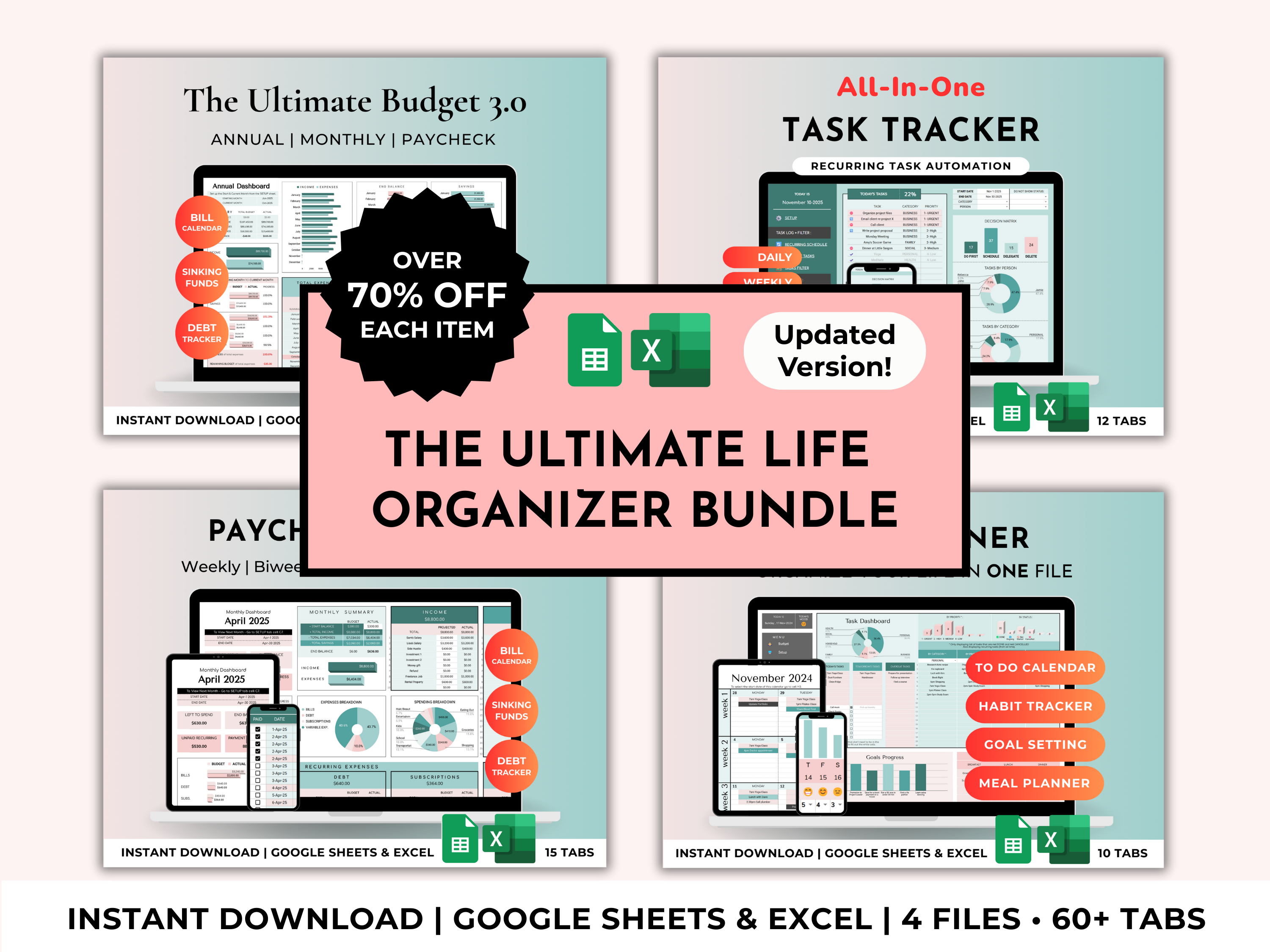 Ultimate Life & Budget Bundle – Green – JRen