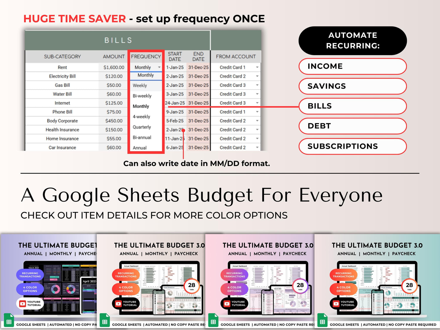 The Ultimate Budget System  - Beige
