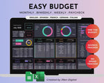 Easy Budget Planner Bundle walkthrough video